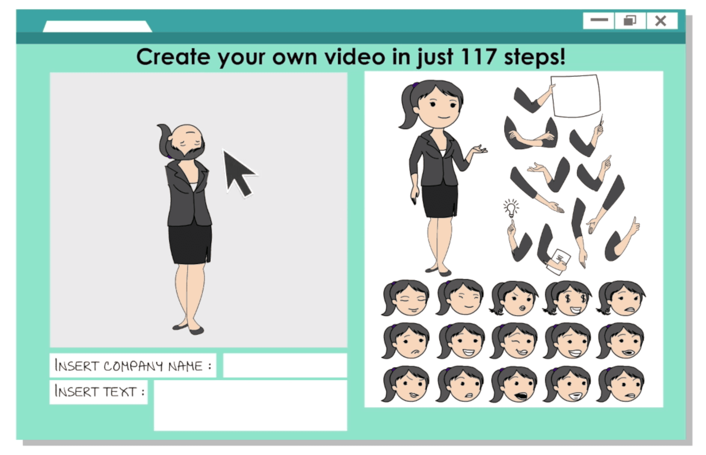 Affordable explainer video production by Gisteo