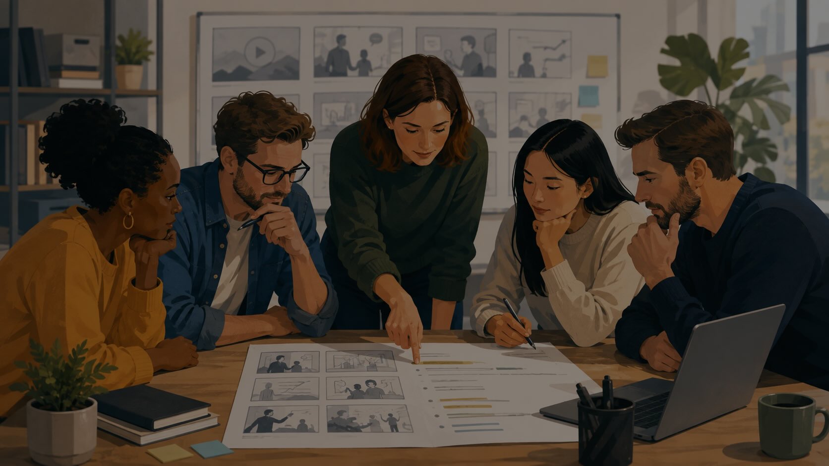 how to review an explainer video script