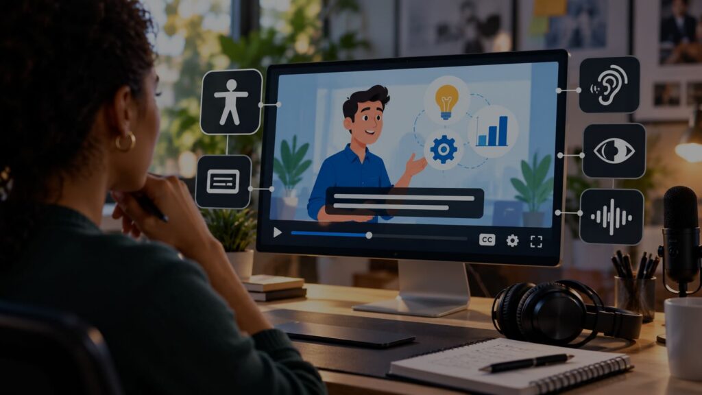 Accessible Video Workspace